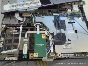 Mainboard of the U2010 with additional modules Mainboard of the U2010 with additional modules