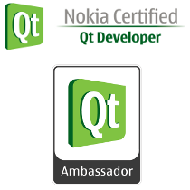 Nokia Certified Qt Developer & Qt Ambassador