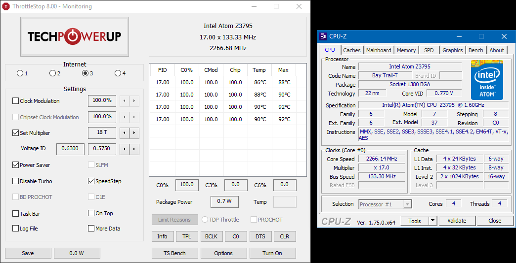 intel atom n450 overclock tool